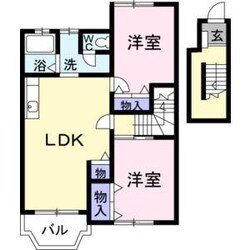 フェルトメゾンSの物件間取画像